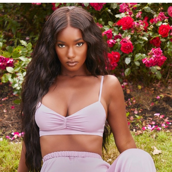 Oh Polly Satin Bralet - Picture 1 of 3